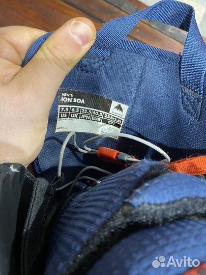 Сноубордические ботинки burton ion