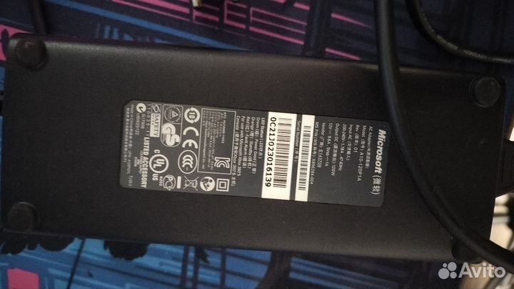 Блок питания xbox 360 slim
