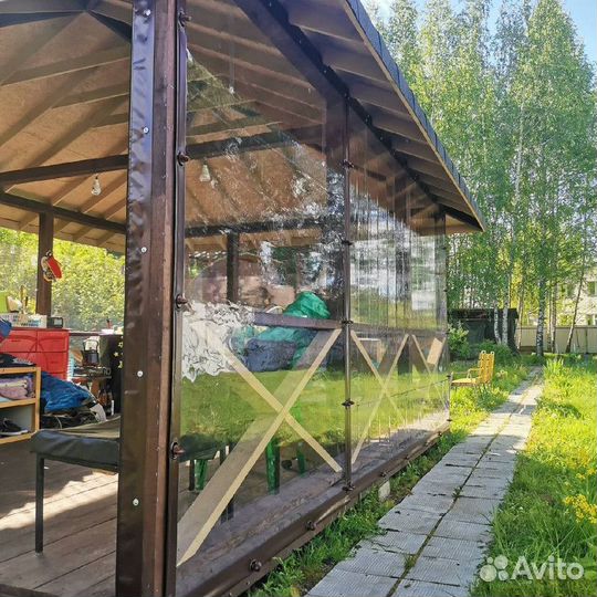 Мягкие окна 1500х2000 для террас