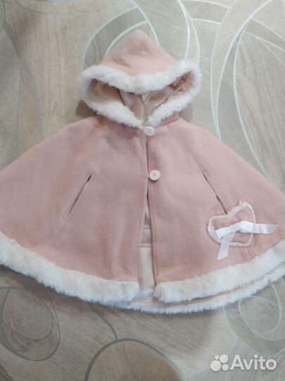 Пелерина кашемировая для девочки