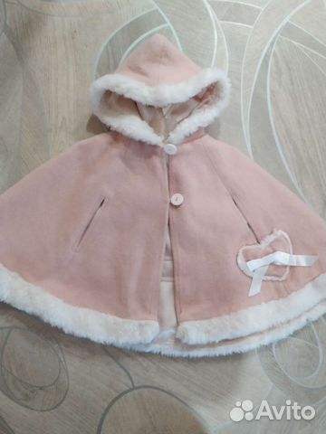 Пелерина кашемировая для девочки