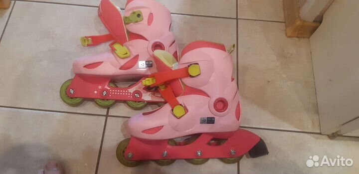 Роликовые коньки детские 32-34