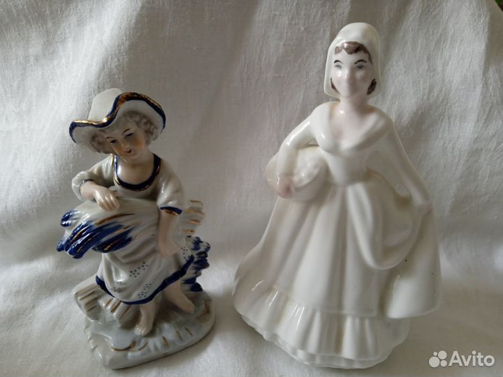 Статуэтка фарфор подсвечник