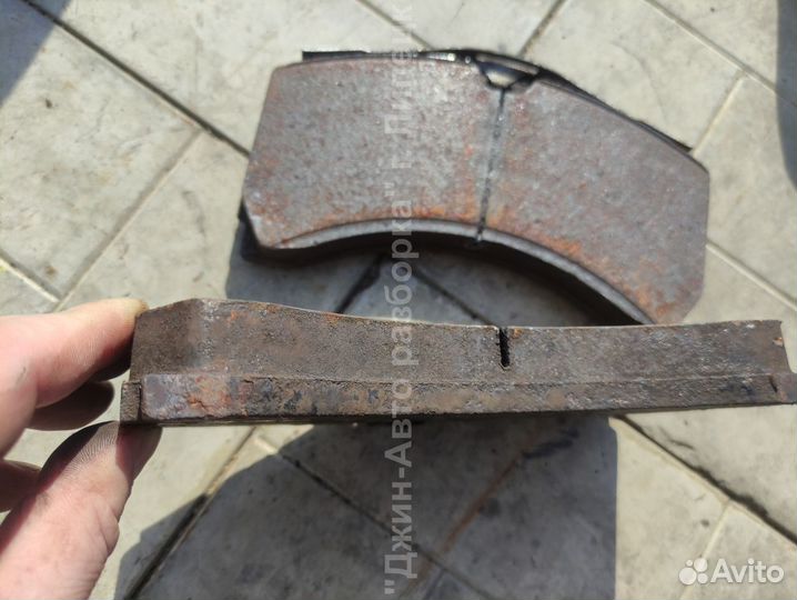 Колодки тормозные Actros MP2 - MP4 mb72110