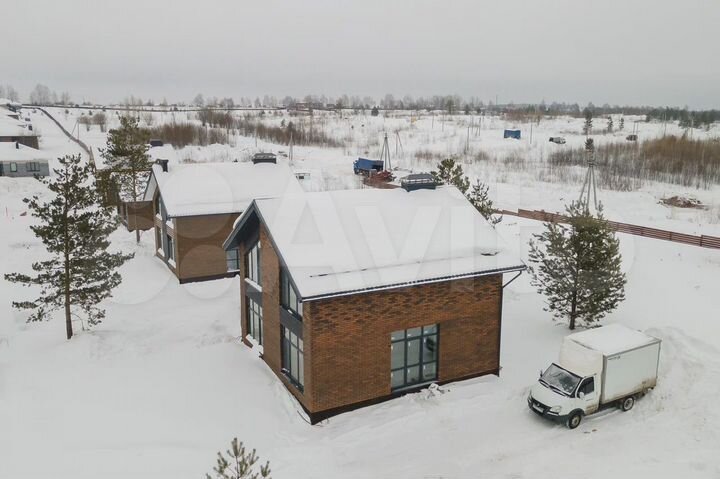 Коттедж 117,3 м² на участке 12 сот.