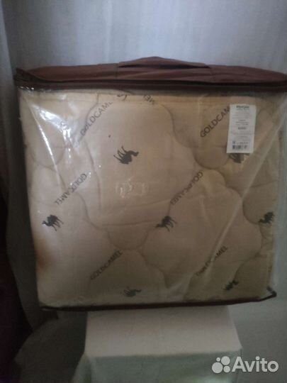 Одеяло верблюжья шерсть 2 сп стеганое