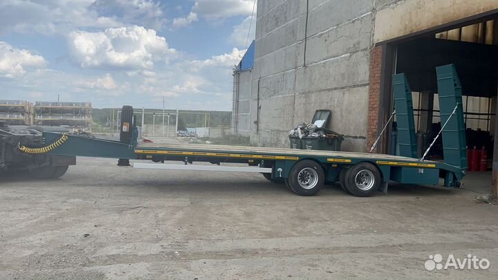 Прицеп трал (тяжеловоз) Авиком 8871Т-04 никзорамный, 2024