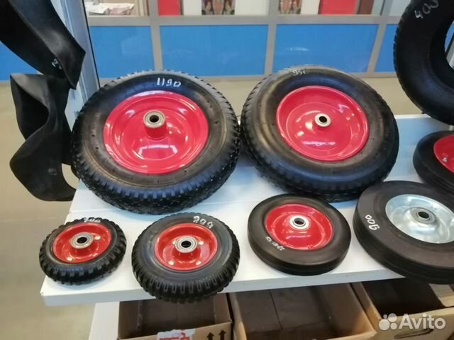 Колеса для садовой тачки