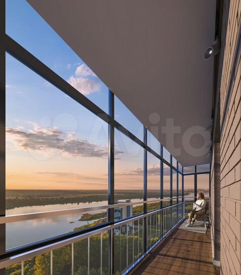 2-к. квартира, 59,3 м², 12/22 эт.