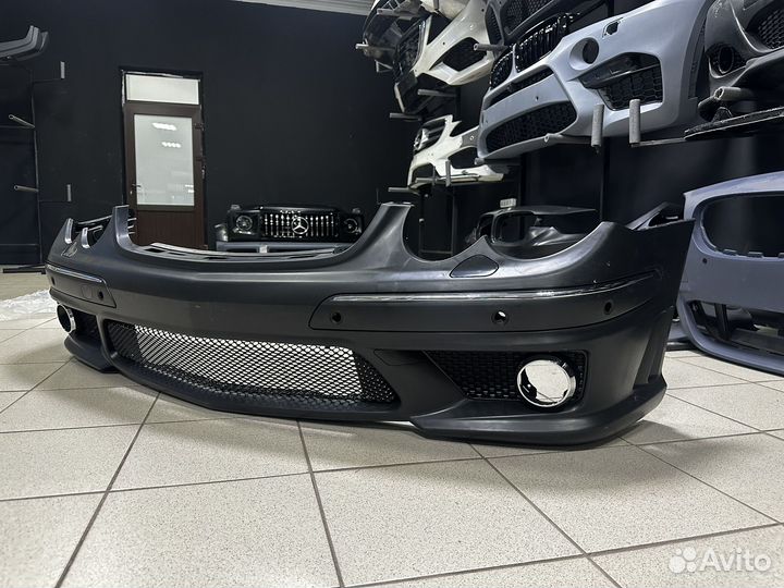 Mercedes benz w209 передний бампер 6.3 amg