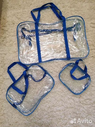 Сумки набором в роддом 3шт