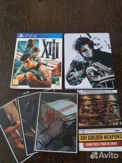 Xiii Limited Edition PS4 Steelbook