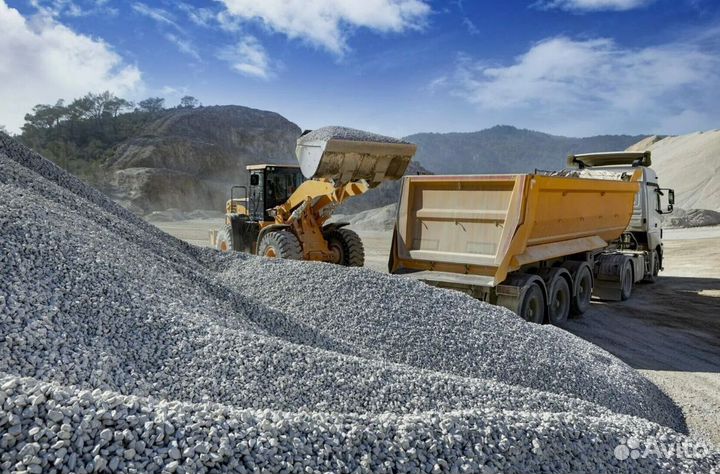 Щебень песчанник с доставкой