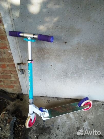 Самокат детский для девочки девчачий Reaction 145