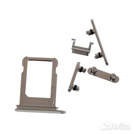 Задняя крышка в сборе с рамкой для iPhone X, белый