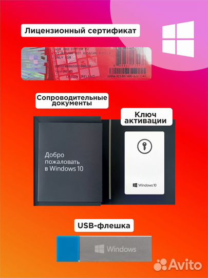 Windows 10 PRO BOX (коробочная версия)
