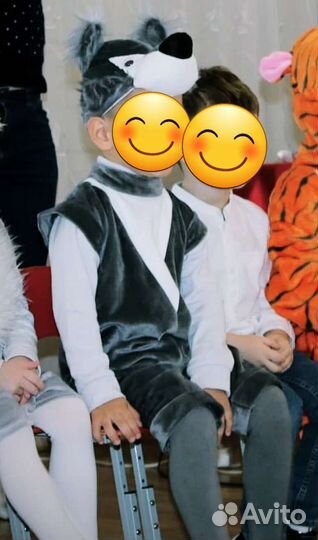 Новогодний костюм волчонок