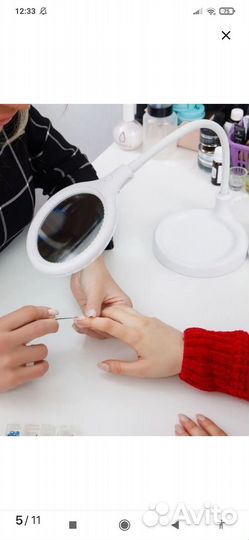 Лупа настольная