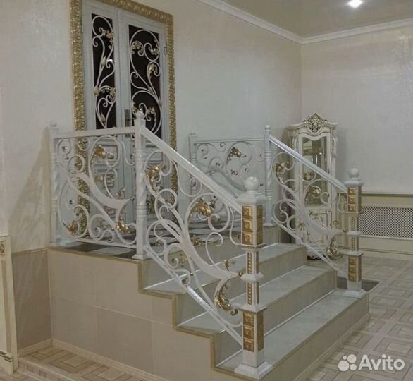 Ворота, перилы, козырек