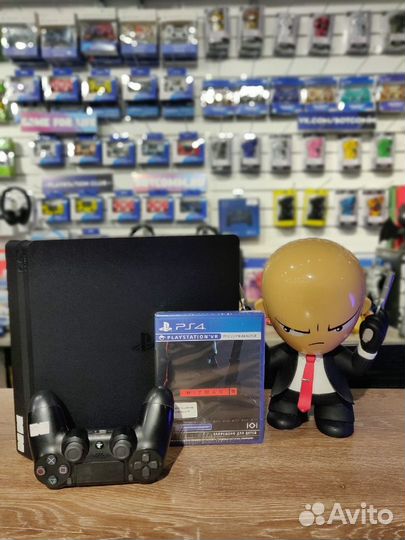 Ps4 Slim в идеале + Hitman 3