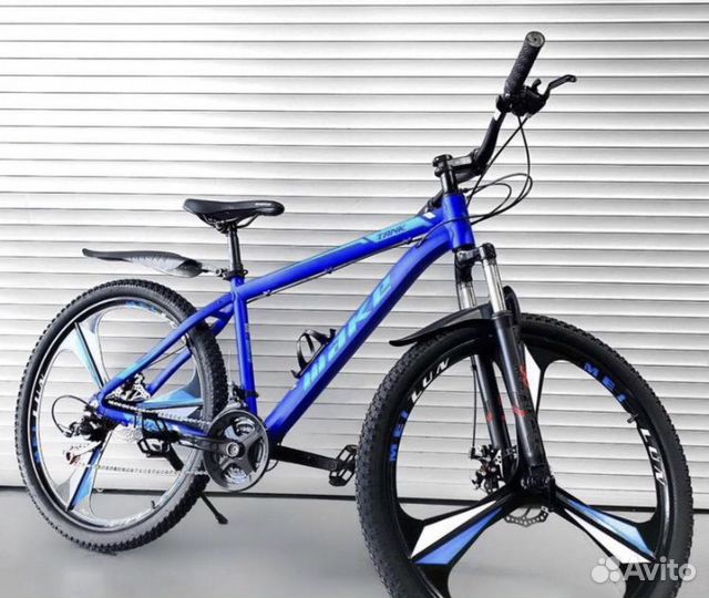 Велосипед на литых дисках