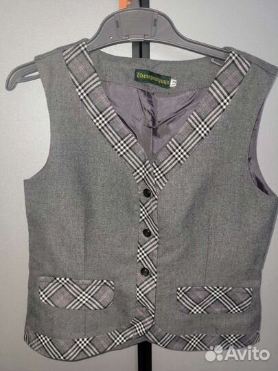 Жилет школьный для девочки, разм. 32,«Императрица»