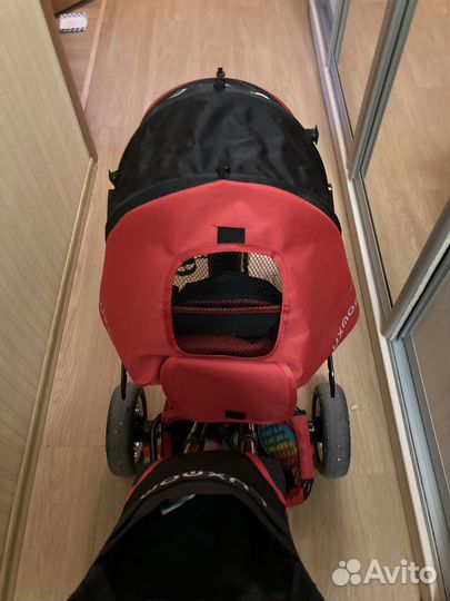 Детский велосипед с ручкой новый