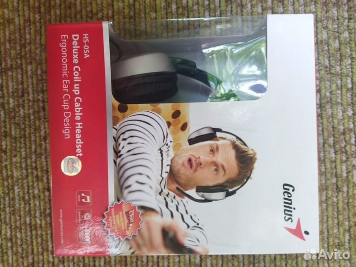 Гарнитура наушники с микрофоном