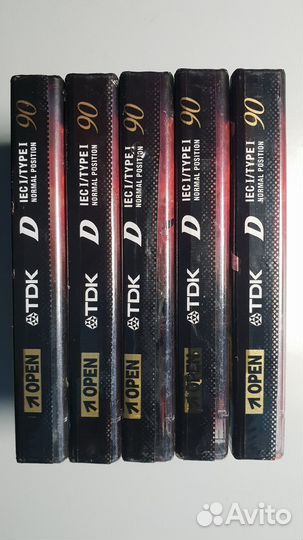 Аудиокассеты TDK D90
