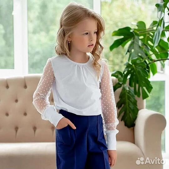 Блузка школьная новая