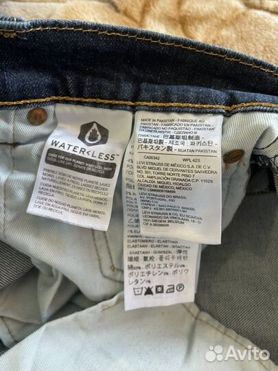 Джинсы Levi's 512, W33 L34