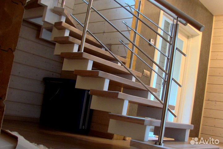 Лестницы прямые под ключ