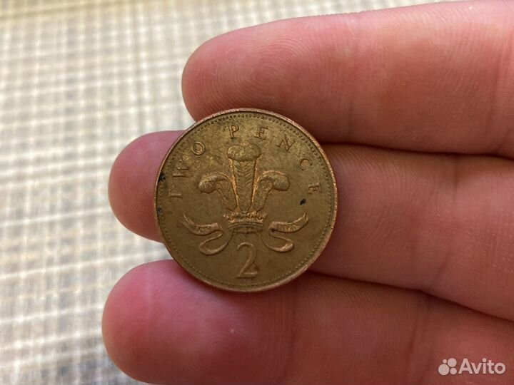 2 pence 1999 года