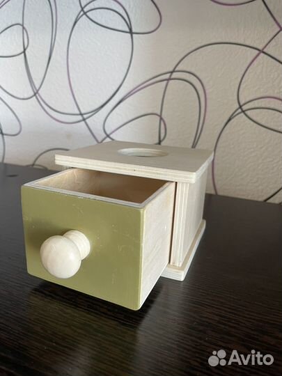 Деревянный сортер монтессори