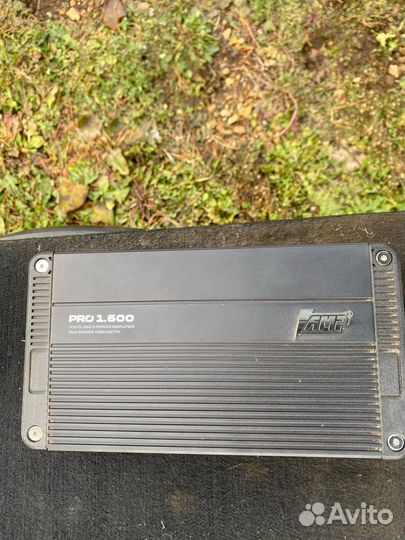 Сабвуфер и усилитель