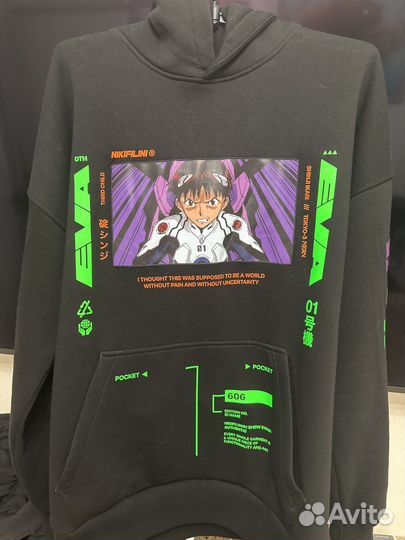 Nikifilini hoodie EVA01