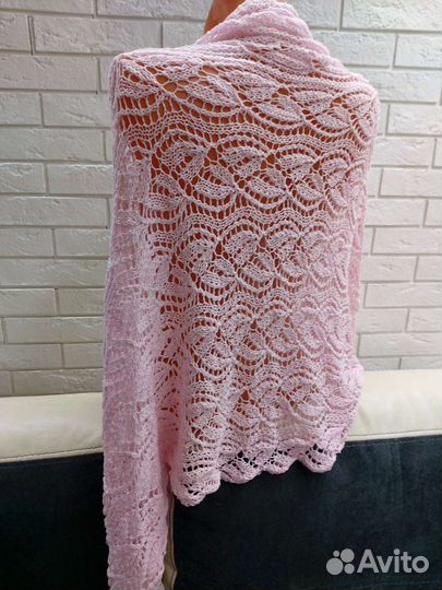 Палантин ручной работы