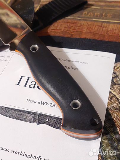 Нож WorkingKnife WK29EXP Сталь 440С Полировка