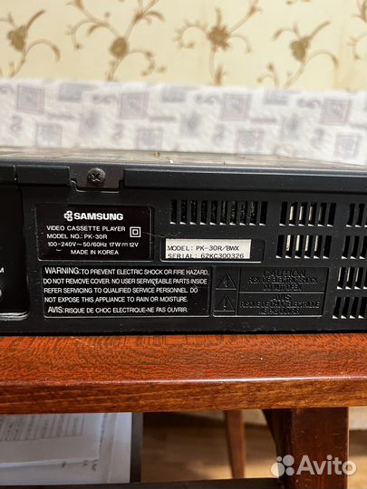 Видеомагнитофон samsung