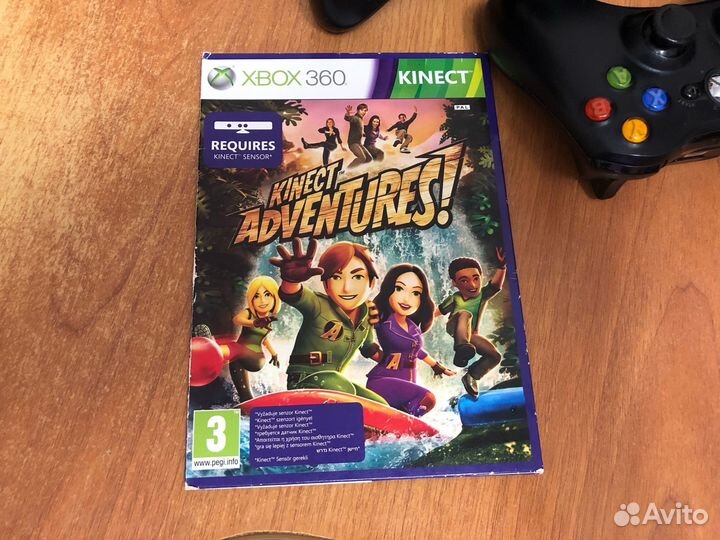 Xbox 360 + kinect (2 Геймпада)