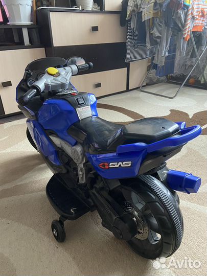 Детский мотоцикл на аккумуляторе бу