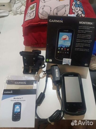 Навигатор garmin с креплением на мото технику