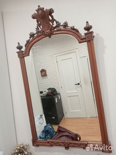 Антикварное старинное зеркало