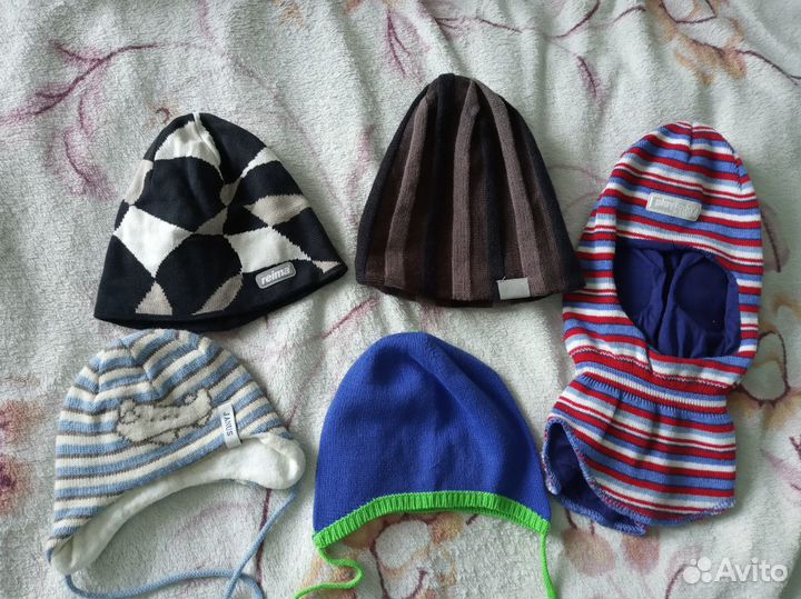 Шапки Lassie, Reima, Play Today, Beby Go, Janus
