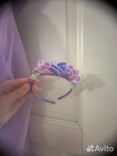 Нарядное платье для девочки 128-134