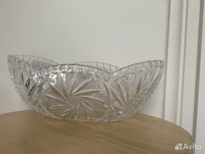 Хрустальная салатница