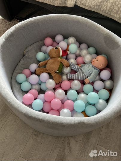 Сухой бассейн с шариками бу