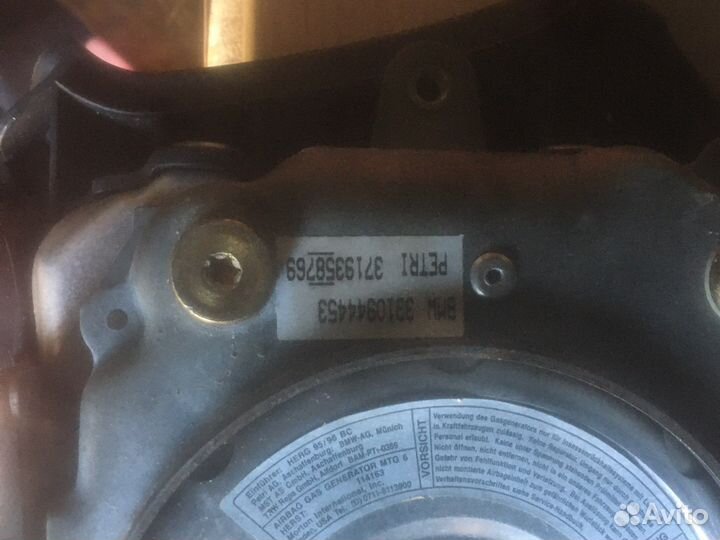 Подушка безопасности в руль bmw Е38-Е39