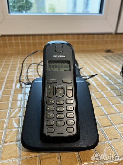 Телефоны стационарные siemens, panasonic