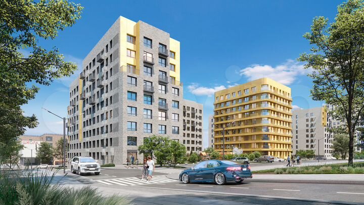 2-к. квартира, 60,7 м², 8/10 эт.